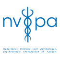 Logo Nederlands Verbond voor pschychologen, psychosociaal therapeuten en agogen